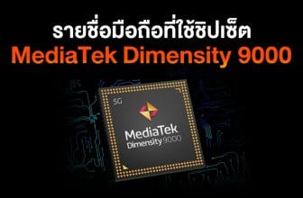 List of smartphones with MediaTek Dimensity 9000 chipset