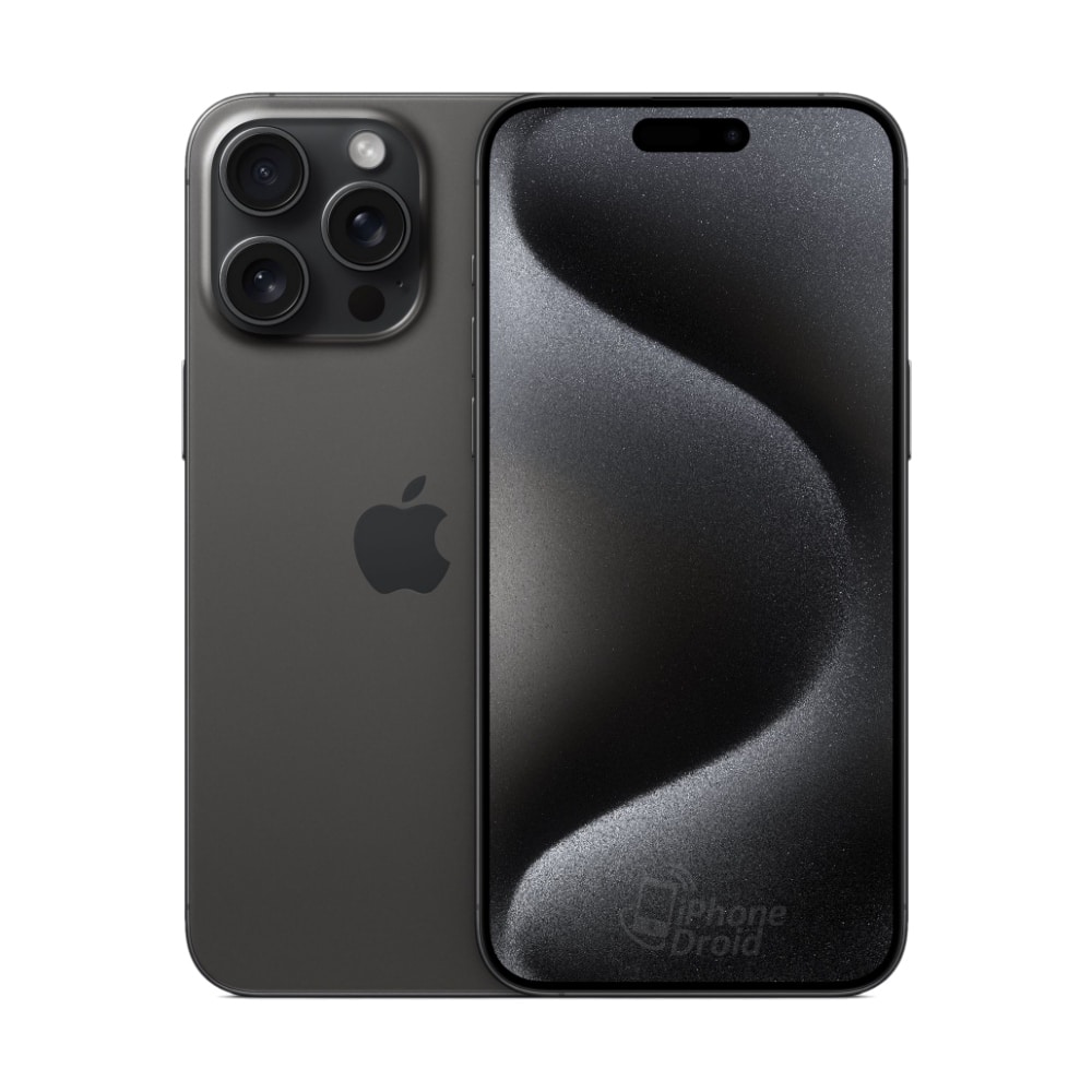 iPhone 15 Pro Max Black Titanium 5 มือถือกล้องที่ดีที่สุดในปี 2023