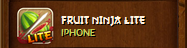 Fruit Ninja lite iPhone