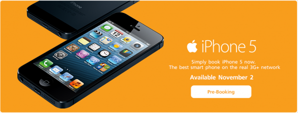 pre order iphone5