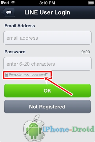 วิธีขอรหัสผ่านใหม่ กรณีลืมรหัสผ่านเข้าใช้งานแอพ Line  หรือล็อกอินด้วยอีเมลไม่ผ่าน