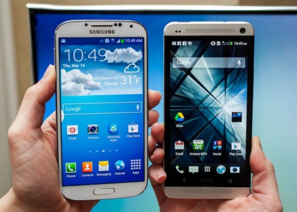 Galaxy S4 VS HTC One
