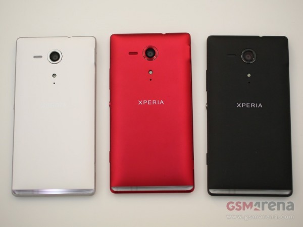Sony Xperia SP 3 colors