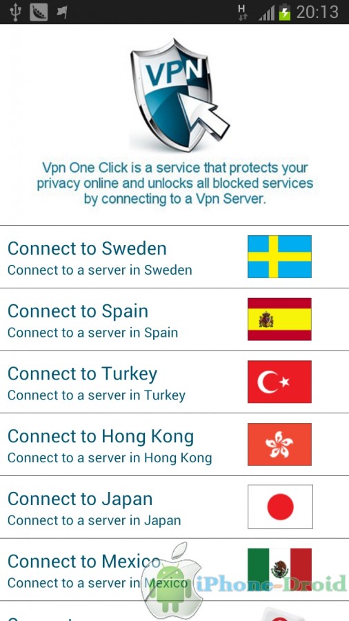 VPN One Click １