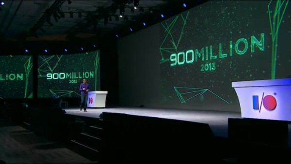 900 million Android activations to date, 48 billion app installs