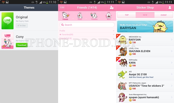 LINE for Android 1