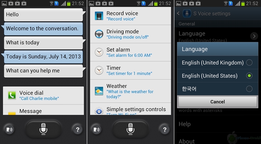 Galaxy Core With S-Voice