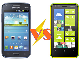 Galaxy Core vs Lumia 620 icon