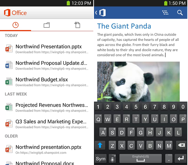 Office Mobile for Office 365 (1)