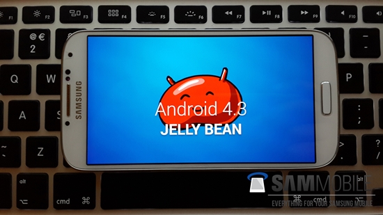 Android 4.3 test firmware for Galaxy S4