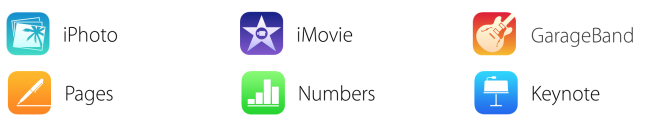 New iOS iWork & iLife icons