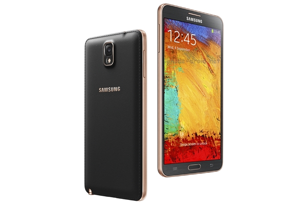 Galaxy Note 3 Rose Gold Black