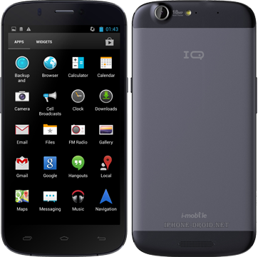 i-mobile IQ X BLIZ Black