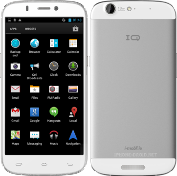 i-mobile IQ X BLIZ White