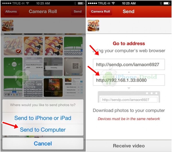 แนะนำแอพ Video and Photo Transfer wifi app รับส่งภาพ/วีดีโอได้ง่ายๆ เข้า PC และ iPhone, iPad ฟรี