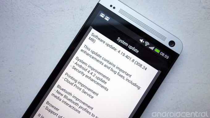 Android 4.4.2 rollout for HTC One begins in parts of Europe