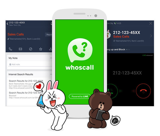 LINE whoscall