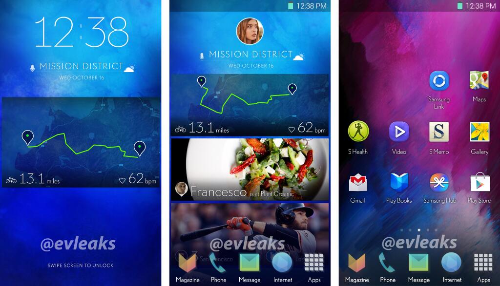 TouchWiz UI