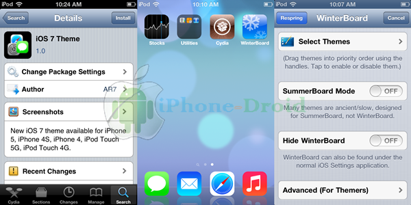 iOS 7 Theme from Cydia 2-3