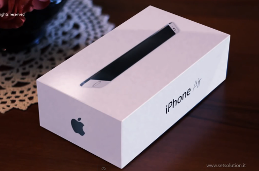 ภาพแนวคิด iPhone Air