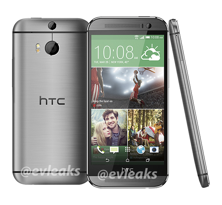 HTC M8 in Silver