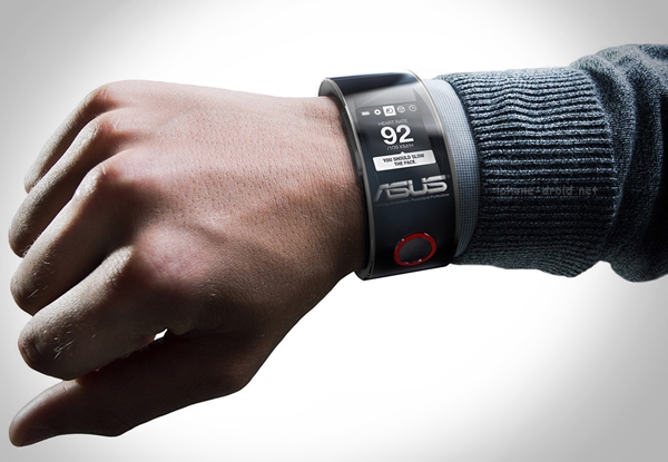 syl asus black smartwatch