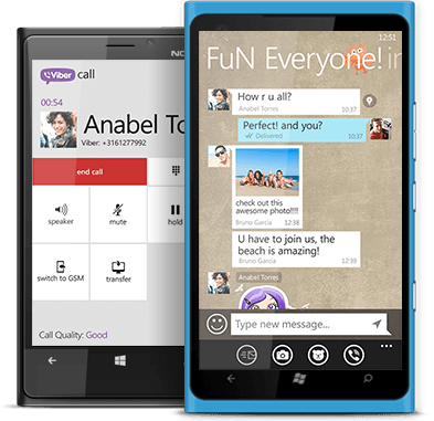Viber for Windows Phone 8