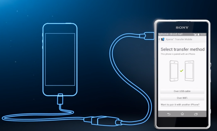Xperia Transfer Mobile 1