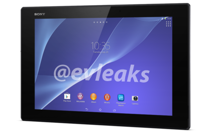 press image of Sony Xperia Tablet Z2 leaks out
