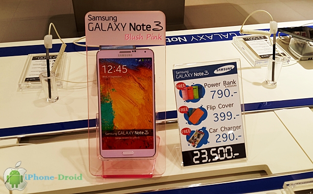 Samsung Galaxy Note 3 Pink