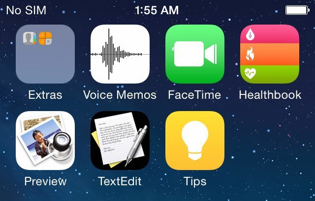 iOS 8 Healthbook, Preview, TextEdit icons leaked (1)