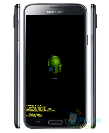How to factory reset Galaxy S5 with Android Recovery Mode 5