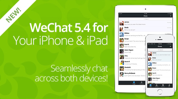 WeChat 5.4 for iOS