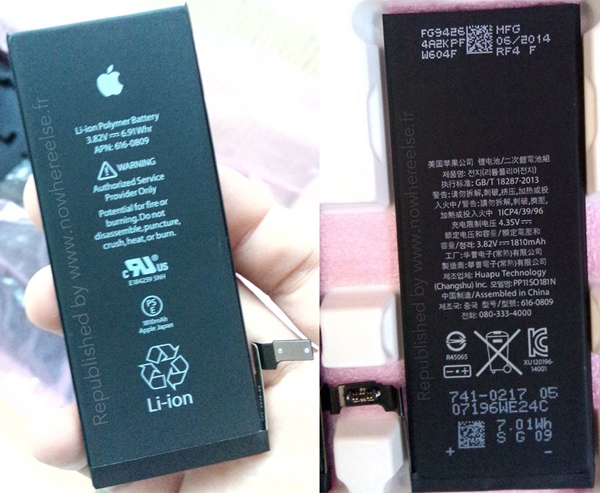iPhone 6 battery 1810 mAh