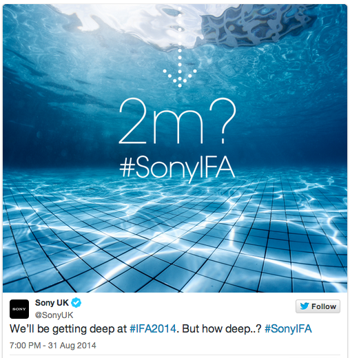 Sony IFA 2014 Teaser