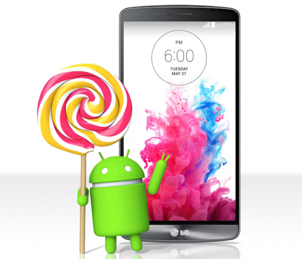LG G3 Android 5.0 Lollipop