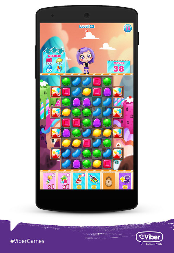 Viber Candy Mania by Storm8