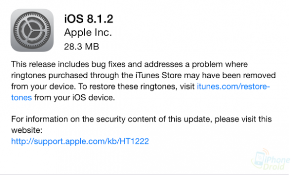 iOS 8.1.2