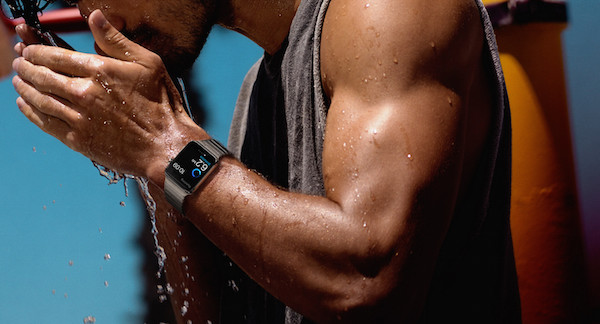 8. Apple Watch is water-resistant