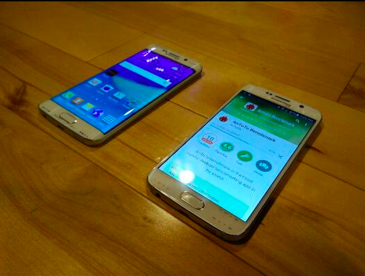 Samsung Galaxy S6 Edge and S6