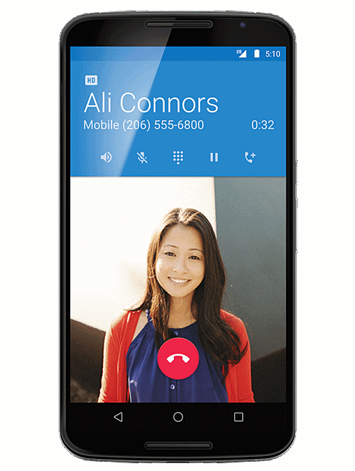 Android 5.1 Lollipop HD Voice