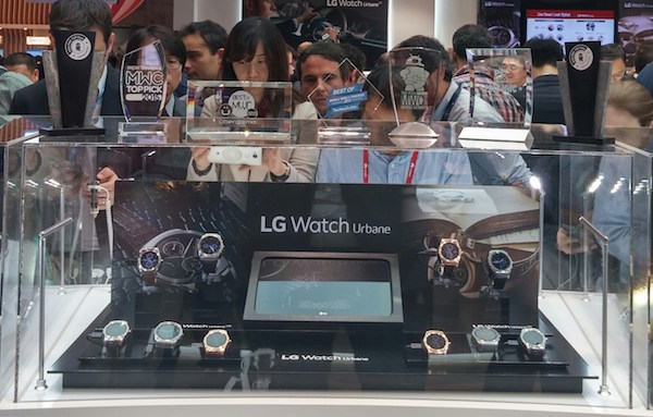 LG Watch Urbane Series Booth