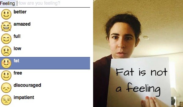 Remove the Feeling Fat Emoticon Option