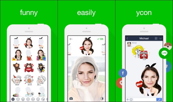 มาแรง! อันดับ 1 App Store แอพ ycon สร้างสติกเกอร์ด้วยรูปหน้าใช้กับแอพ LINE ได้ ฟรีทั้ง iOS และ Android มาแรง! อันดับ 1 App Store แอพ Ycon สร้างสติกเกอร์ด้วยรูปหน้าใช้กับแอพ Line ได้ ฟรีทั้ง Ios และ Android