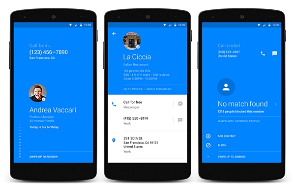 Facebook Hello Caller ID & Blocking