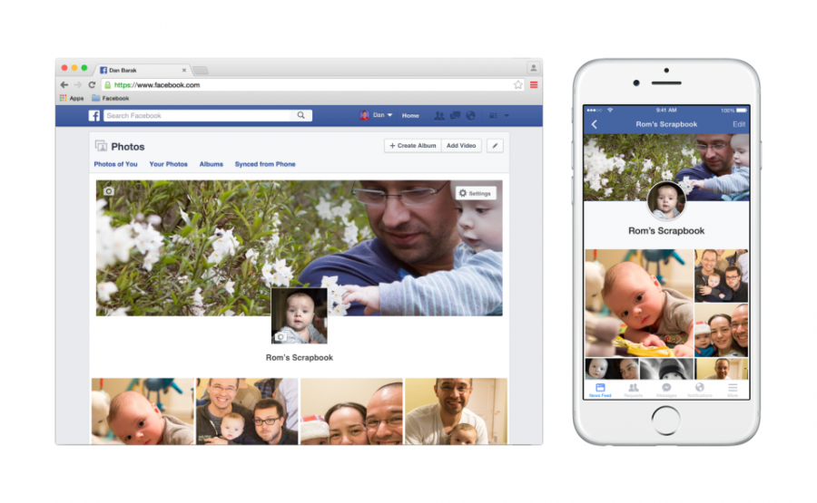 Facebook เปิดตัว Scrapbook สร้างอัลบั้มรูปภาพให้ลูกน้อยได้ง่าย ๆ ด้วย