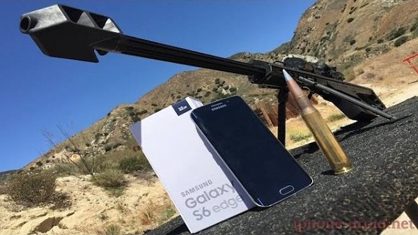 Galaxy S6 Edge vs 50 Cal