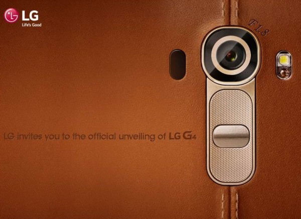 LG G4 leather back
