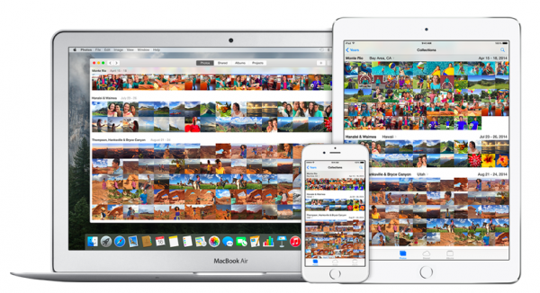 OS X Yosemite 10.10.3 Photos App