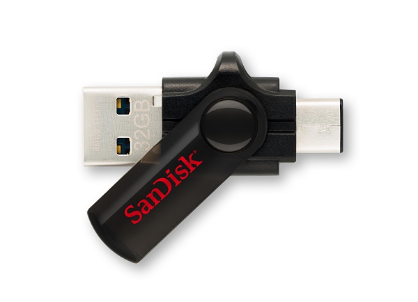 SanDisk Dual Flash Drive with USB Type-C Connector